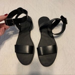 Madewell Boardwalk Leather Sandal